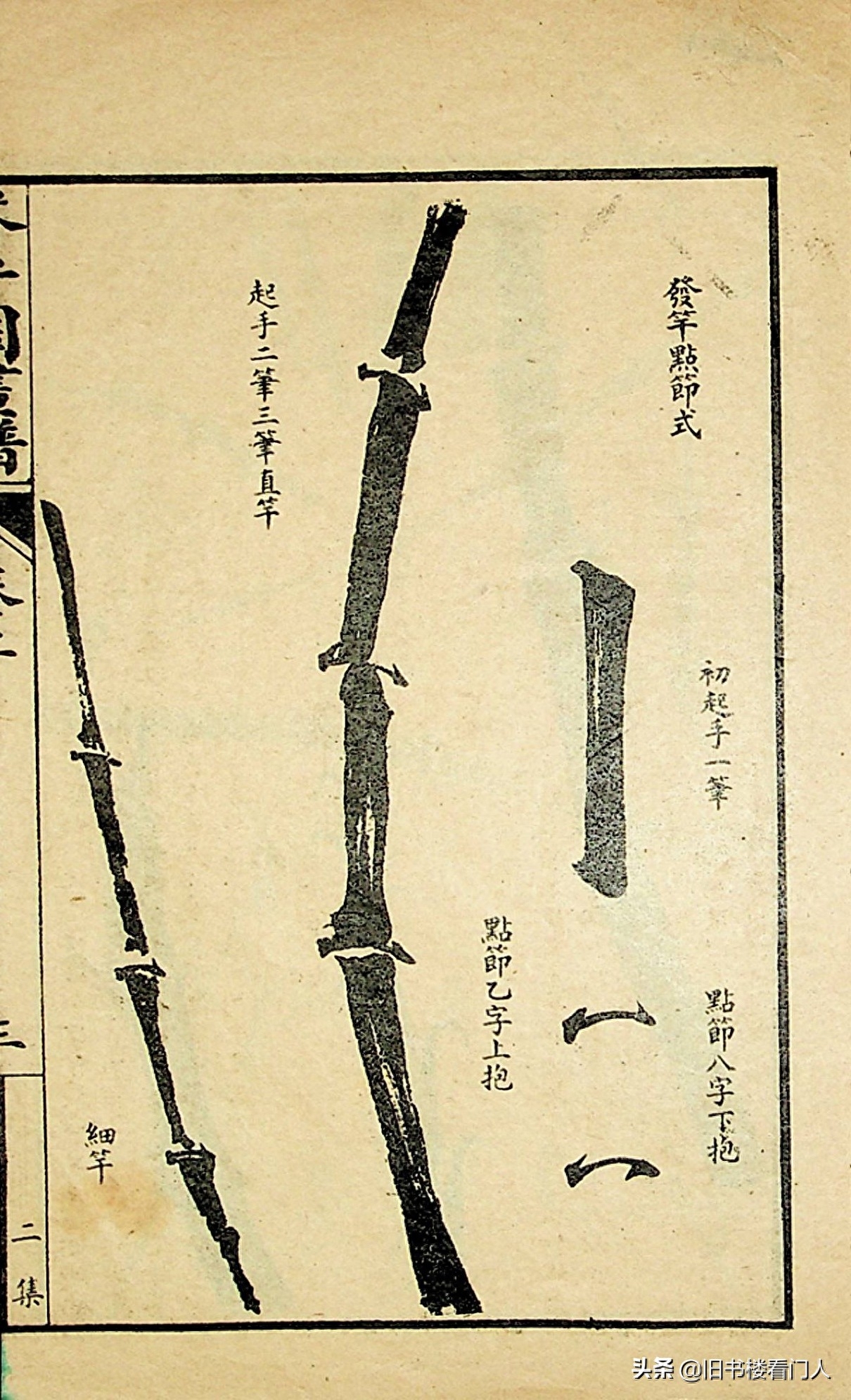 艺术类学画必修之书－《芥子园画谱·竹谱》